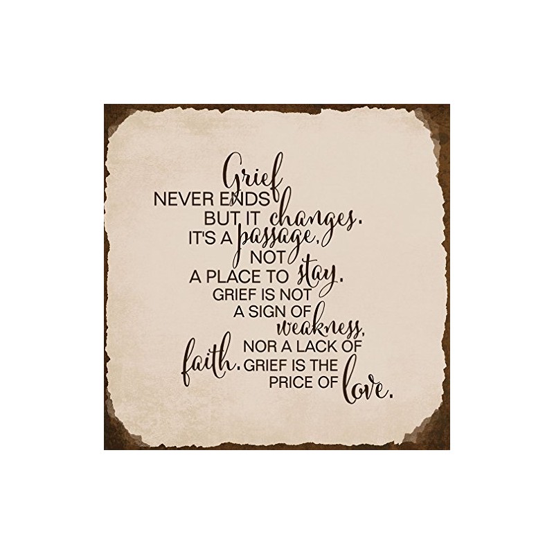 Fastasticdeals Grief Never Ends But It Changes Its Passage Not