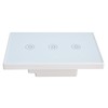 3 Gang Smart Touch Switch Glass Panel Voice APP Remote