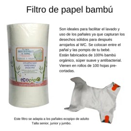 Pañal De Tela Para Adulto(40-44) Filtro  Refuerzo Nocturno                                                                                            