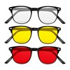 Solmoon Biohacking Brille - Blaulichtfilter Brille - Blaulichtfilter Brille Herren