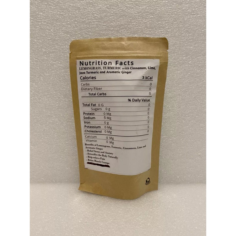 KAHIDJI Lemongrass &Turmeric, Cinnamon,Aroma