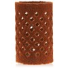 Efalock Metal Rollers Flocked Short Brown 28 mm Pack of