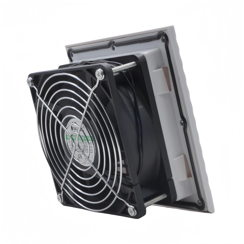 SXDOOL #803 White 150x150mm Enclosure Cabinet Ventilator Filter Kit with
