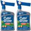 Cutter Backyard Bug Control Spray Concentrate (2 Pack), Kills Mosquitoes, Fleas & Listed Ants, 32 fl Ounce