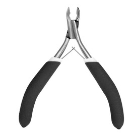 Professional Stainless Steel Nail Cuticle, Manicure Pedicure Nail Nipper Clipper For Cuticle Pushers Dead Skin Scissor(Black)