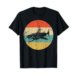 Great White Shark Retro Style Megalodon T-Shirt