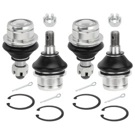 Front Upper&Lower Ball Joint Kit for Kawasaki KFX450R KFX700 Teryx Teryx4 750 800 Mule PRO FX DX KRF750 KRT750 KRF800 KRT800 KAF820 KAF1000 OEM# 59266-0711 59266-0014 59266-1139