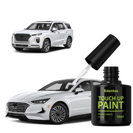 Edantas WC9 Hyper White Touch Up Paint for Hyundai Cars, Professional Auto Touch-up Paint Scratch Repair Kit, Automotive Paints Exact Match Compatible with Palisade/Azera/Sonata