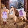 Lori LO31217Z 6" Riding Doll, Marjorie w/Horse, Maple, Multicoloured, 6