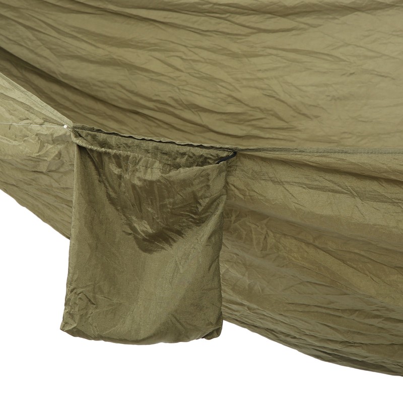 Double Hammock Lengthened Nylon 2 Person Hammock for Camping Backpacking