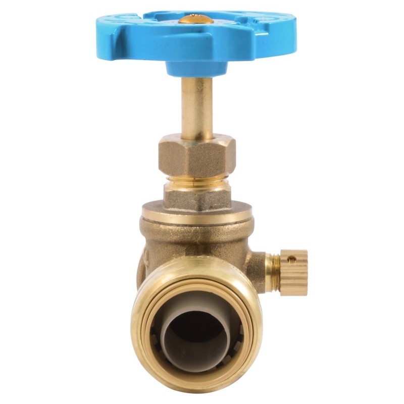 SharkBite 24635LFA Stop Drain x 3/4 inch, Water Valve Shut