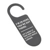 CENWA 2 Pcs Funny Do Not Disturb Sign Work Door