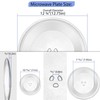 Microwave Plate Replacement for GE WB49X10129 Microwave Glass Turntable 12