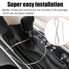 XITER For Genuine Leather Gear Shift Knob Cover Car Protect
