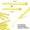 feela 12 Pack Yellow Gel Bible Highlighters Markers Journaling Supplies,