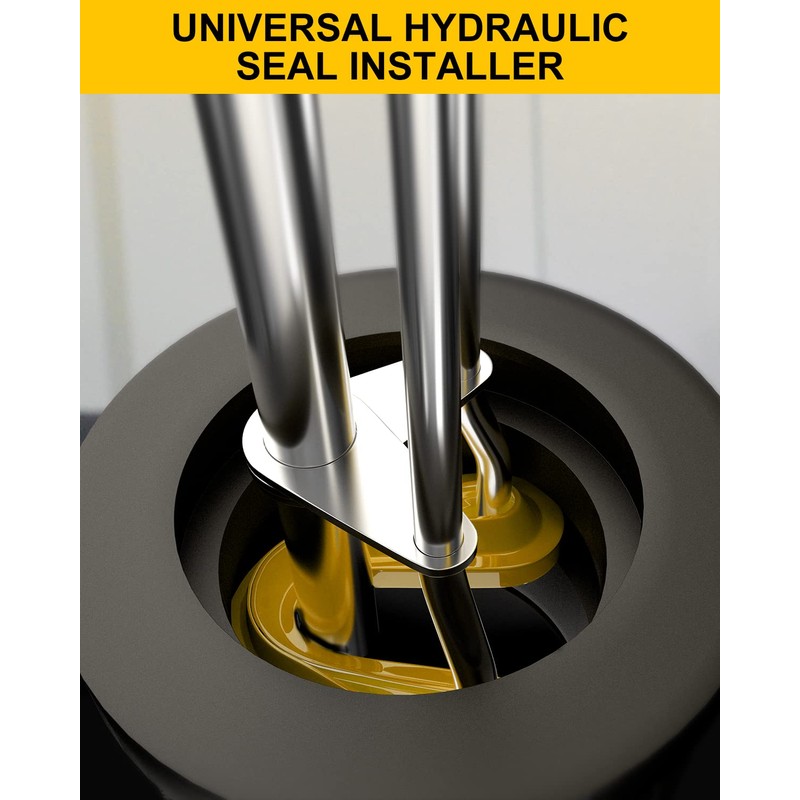 VEHIFOMO Hydraulic Seal Installation Tools, Hydraulic Cylinder Piston Repair Seal