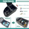 MOOSUN Universal Truck Seat/Bench Contractor Center Console Business Organizer and