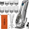 Full Metal Professional Dog Clippers for Grooming, Rechargeable, Low Noise