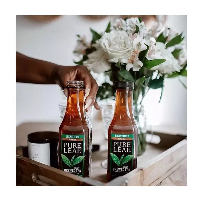 Pure Leaf Real Brewed Tea Unsweetened Black Tea (16.9 fl.