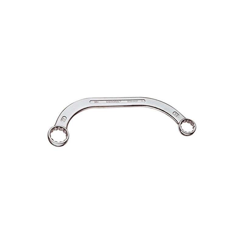 Gedore 6567550 Double Sided Glasses Wrench, Half Moon Type, 0.6