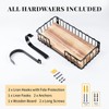 TJ.MOREE Ironing Board Hanger Metal Wall Mount Iron and Ironing