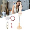 Female Mannequin Torso with Stand Adjustable Dress Form Dressmaker Sewing