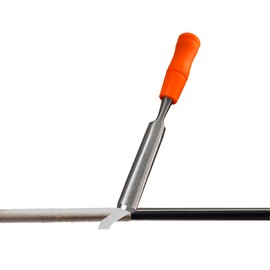 Golf Grip Tape Remover Tool – Quick and Easy Removal for Precise Regripping on Graphite and Steel Shafts, Ideal Golf Gift for Men and Women (Orange)