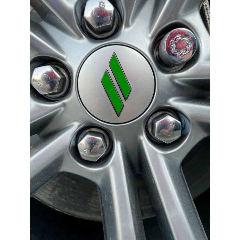 Nikkalite Reflective Pre-Cut Center Cap Hash Mark Decal for Dodge