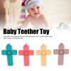 4Pcs Silicone Baby Teether Toy Infant Teething Relief Molar Soothe