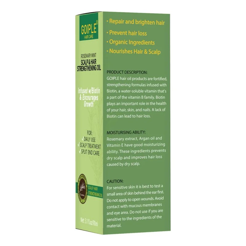 Aceite Para El Crecimiento Del Cabello Wozutunt Rosemary 90