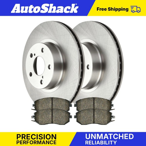 Auto Shack Front Brake Rotors & Pads for Subaru Forester