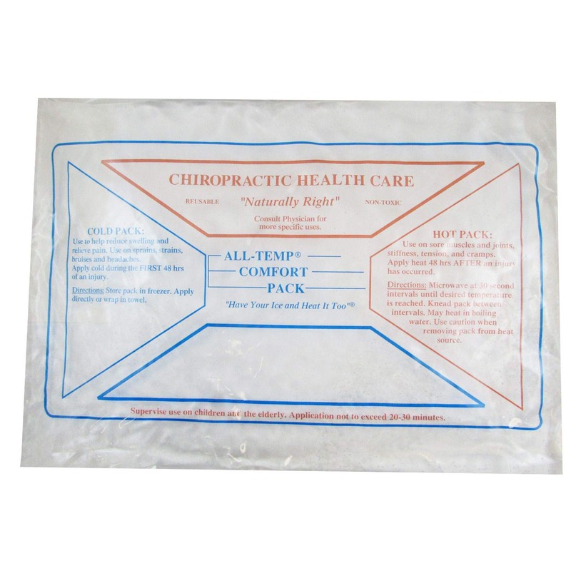 ALL-TEMP Flexible Hot and Cold Comfort Therapy Pack, 10" x