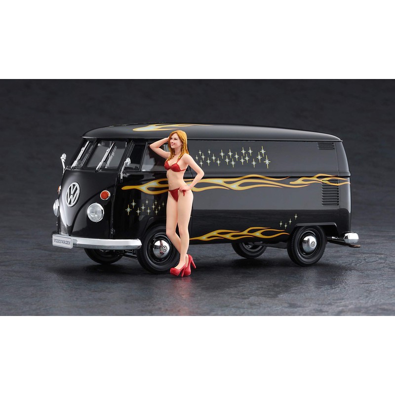 Hasegawa SP464 1/24 Volkswagen Type 2 Delivery Van Fire Pattern