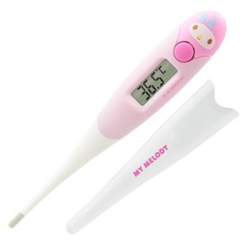 ドリテック(dretec) 体温計 予測式15秒検温 早い 赤ちゃん 子ども スピード 電子体温計 わき用 先が曲がる やわらかタッチ ケース付き 抗菌樹脂 デジタル ピンク
