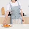 Ftuency Cute Cotton Apron for Women, Adjustable Bib Cooking Kitchen