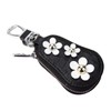 Soyuru Women's Smart Key Case, Key Fastener, Daisy Flower Motif,