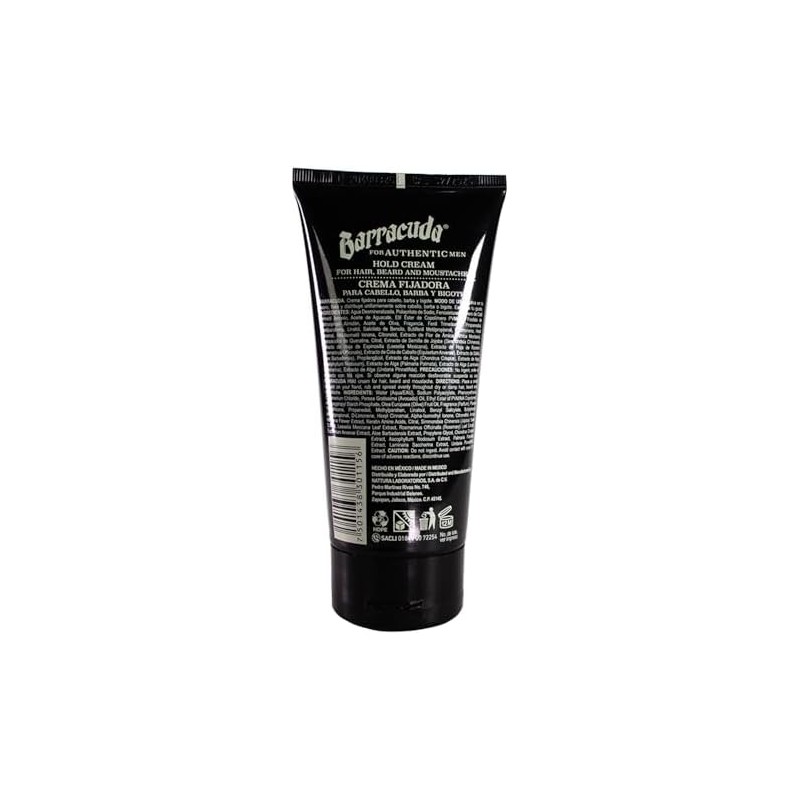 Barracuda Crema Fijadora Hold Cream Original 150g