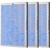 3 Pack MSA3/MSA3S True HEPA Filter Replacement Compatible with Membrane