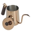 700ml Portable Stainless Steel Coffee Pot Long Gooseneck Spout Pour
