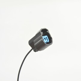 1-Pin Waterproof Automotive Wire Connector Kit - Knock Sensor/Horn Harness Plug with 12" Wires - Compatible with Honda Accord Civic CR-V Odyssey HD K-Series Vehicles (Replaces OEM 6189-0591)