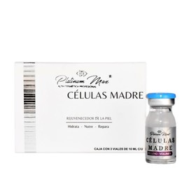 PLATINUMMAX | Celulas Madre (Voluminizador - Unificador) "Placenta, Ácido Hialuronico, Factores de Crecimiento, Peptidos