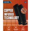 Doctor's Select 2 Pairs Copper Calf Compression Sleeves for Women