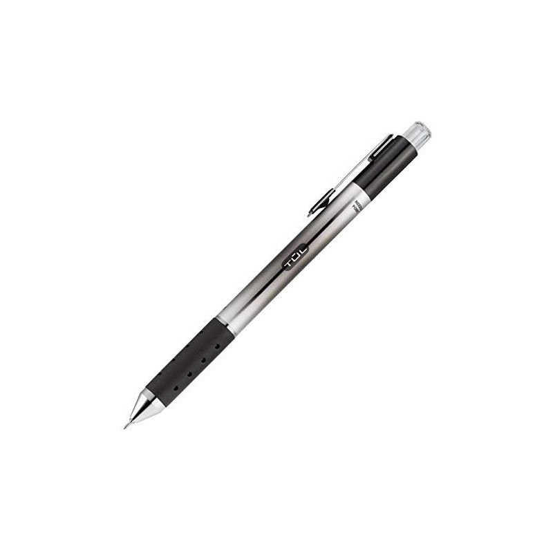 Tul Retractable Gel Pens 0.5mm Needle Point, Black 4/pk