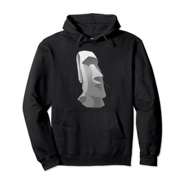 Easter Island Stone Pullover Hoodie