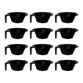 Cio para Tinte de Cabello 12 Piezas Tazón Medidor de Plástico 250 ml Para Mezclar Tintes Fantasía, Profesionales o Clásicos, Resistente a Altas Temperaturas, Cuidado del Cabello Teñido.