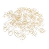 100Pcs Gold Paper Clips Cute Shape Stainless Steel Multifunction Metal