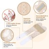 Wisesso Trigger Thumb Splints, Finger Splint for Broken/Straightening/Arthritis, Breathable Thumb