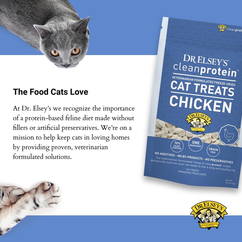 Dr. Elsey's Freeze-Dried Chicken Cat Treats 0.5 oz.