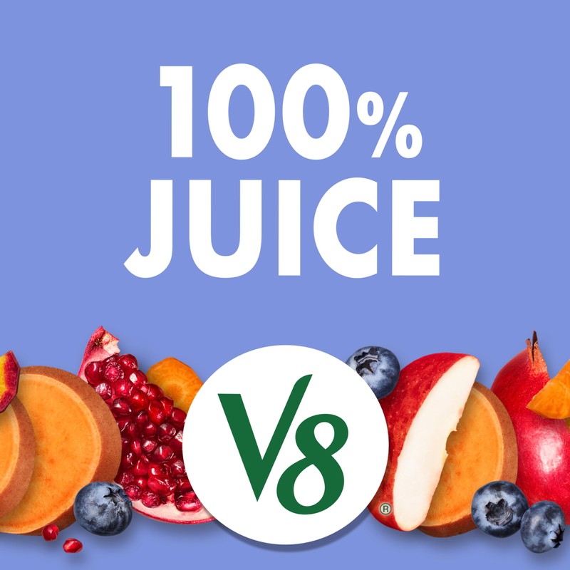 V8 Blends 100% Juice Pomegranate Blueberry Juice, Fruit and Vegetable