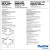Plumb Pak PP930W Center Waste Outlet with Baffle Tee, 1-1/2